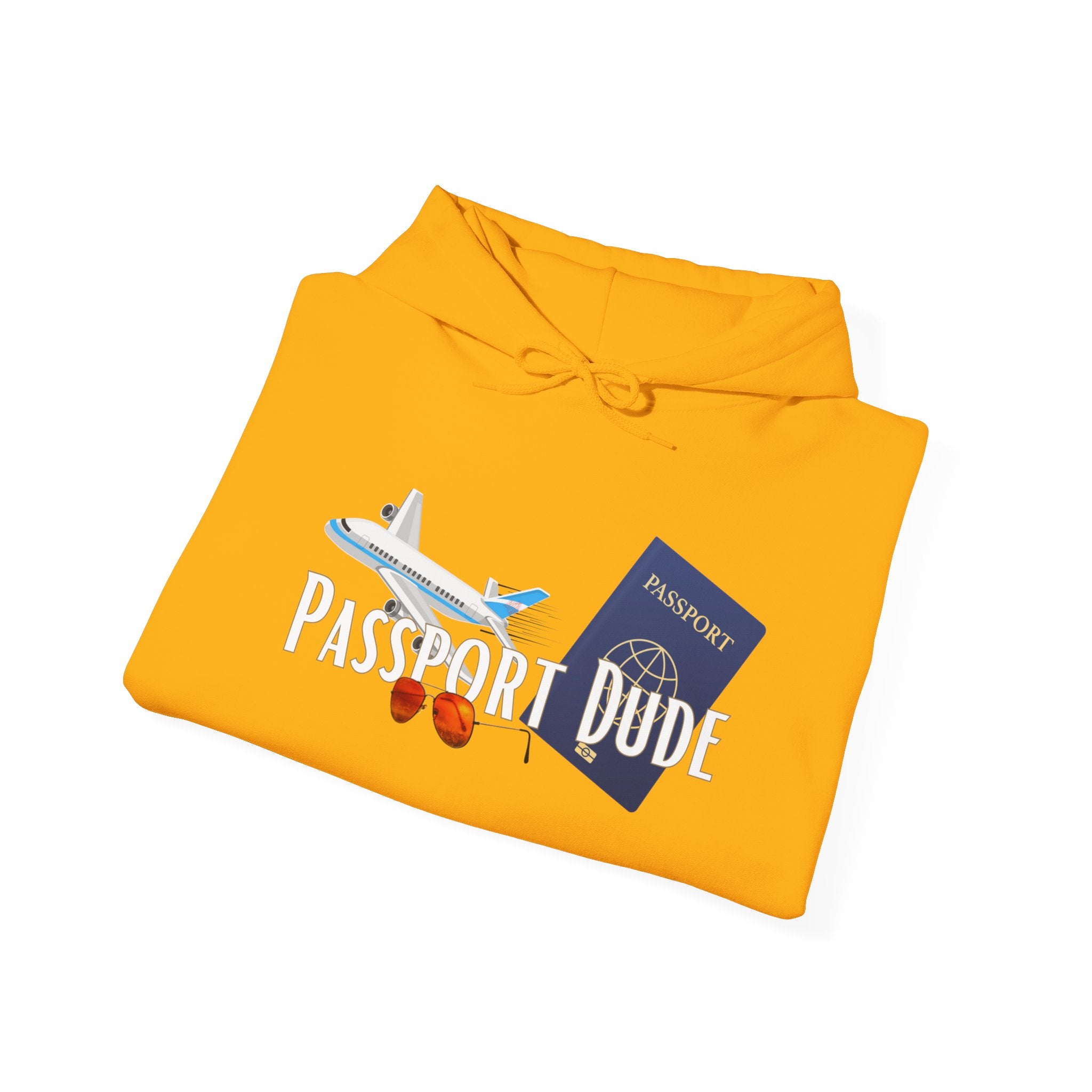 Passport Dude Unisex Heavy Blend™ Hooded Sweatshirt